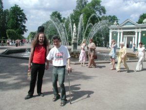 Егор Верюжский и Александр Чернецкий в Киеве. 2010 год. Фото из архива Егора Верюжского