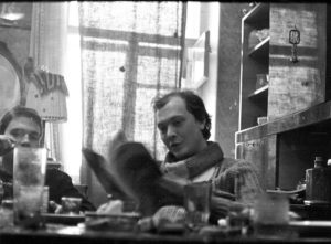 Андрей Гансон во время обучения во ВГИК. Санкт-Петербург. Начало 1980-х. Фото из личного архива Андрея Гансона.