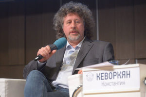 Константин Кеворкян на пресс-конференции. 2017 год. Фото из архива Константина Кеворкяна.
