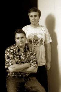 Борис Шавейников и Наиль Кадыров. Израиль. 2004 год. Фото из архива Александра Чернецкого.