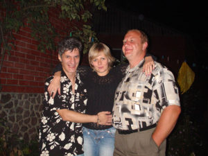 Встреча одноклассников в Харькове. 23 августа 2006 года. Фото из архива Александра Чернецкого.