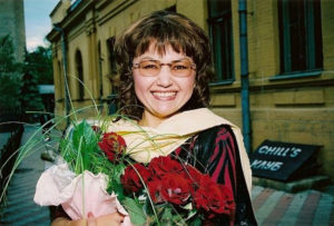 Инна Чернецкая в Харькове. 30 мая 2004 года. Фотография: Владислав Уразовский.