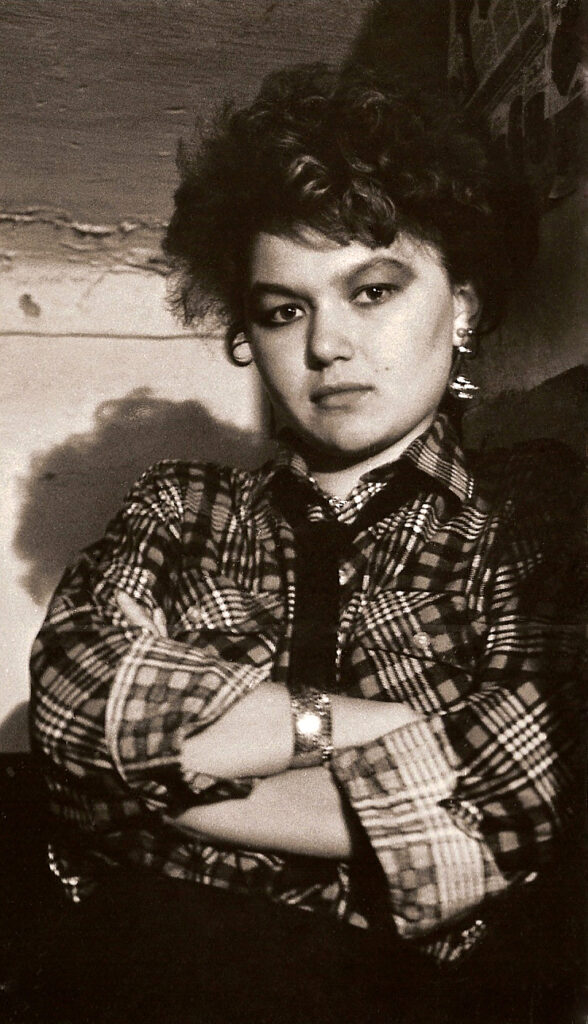 Инна Диконбаева. Харьков 1988 г. Фото: Игорь Карпенко.