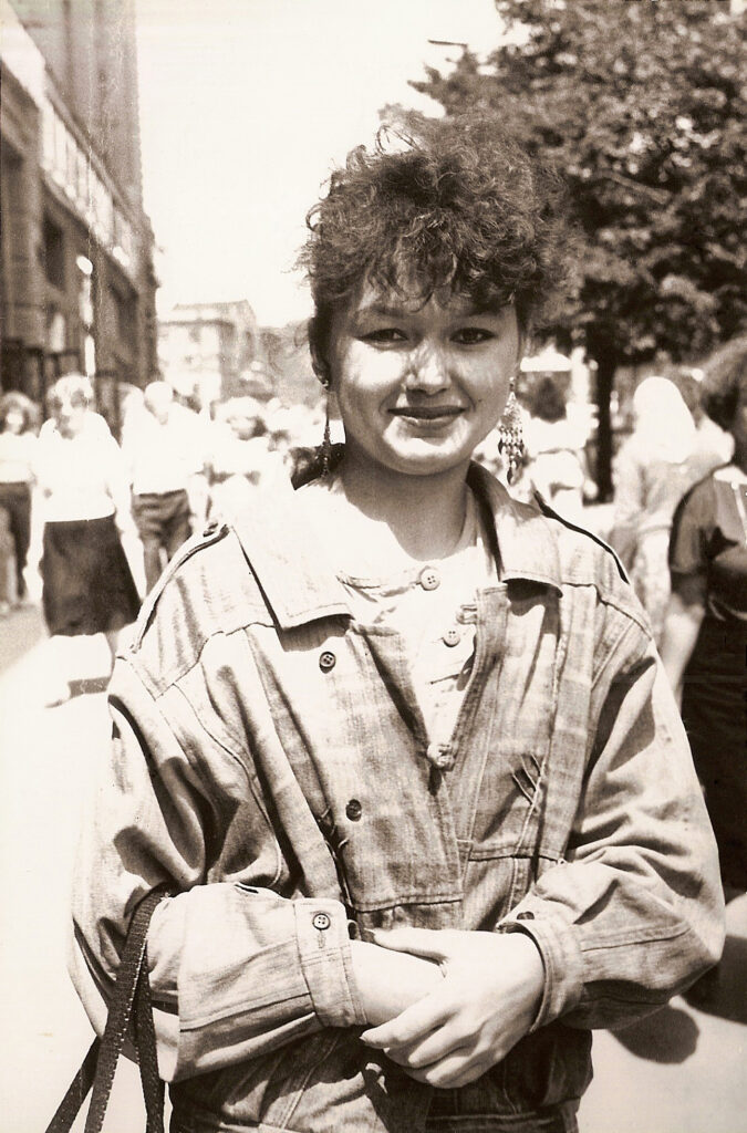 Инна Диконбаева. Харьков. 1989 год. Фото из семейного архива Чернецких.