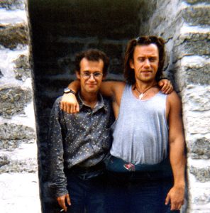 Юрий Лютых и Игорь Березовец. Таллин. 1997. Фото из архива Юрия Лютых.